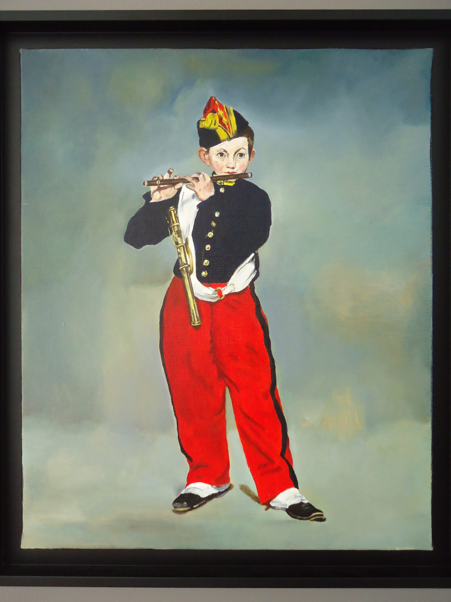 Copie, Manet, le fifre, 1866